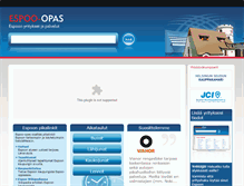 Tablet Screenshot of espoo-opas.com